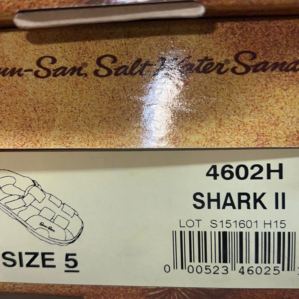 Salt Water Sandals by Hoy authentic salt